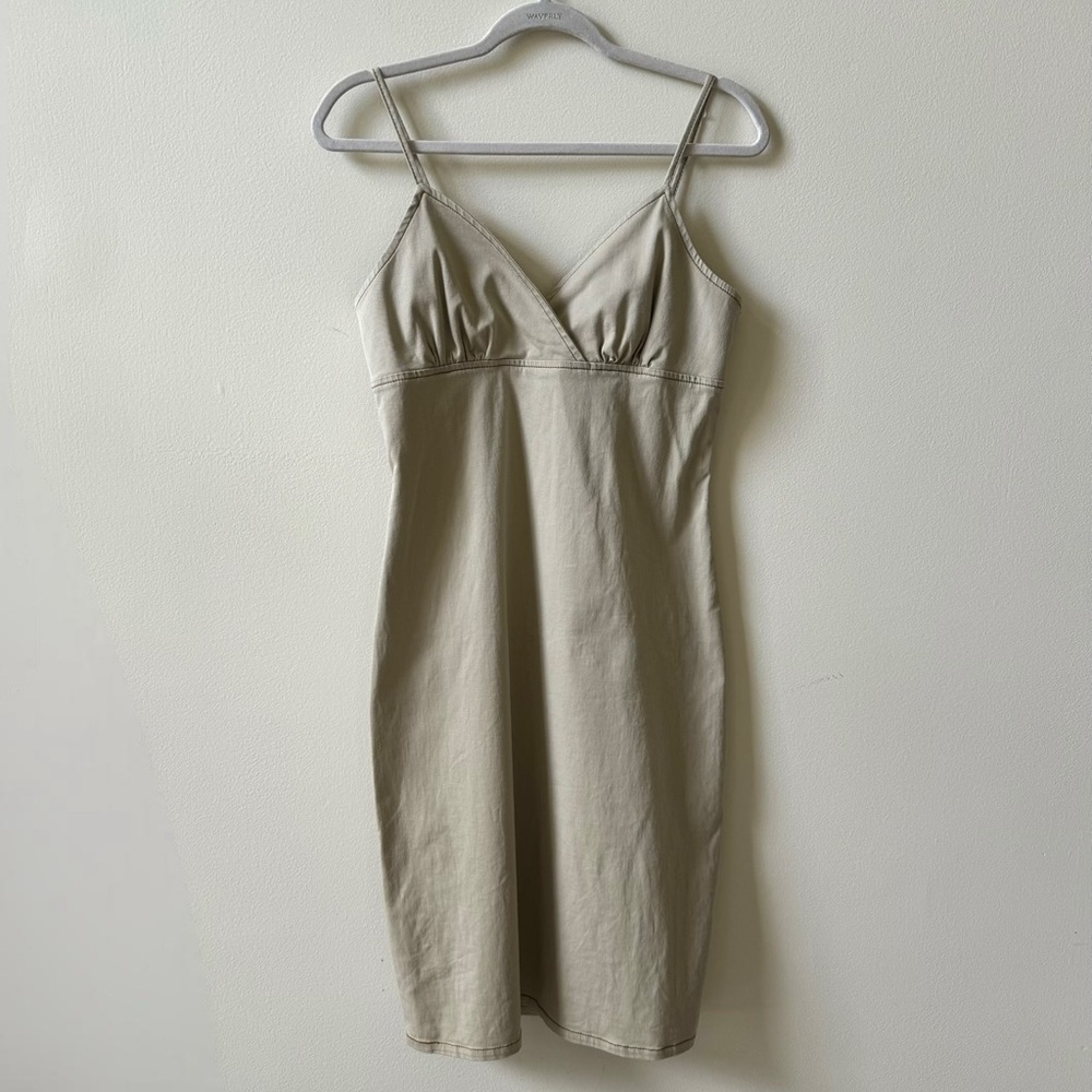 Hot Kiss | Size L | Beige Mini Dress